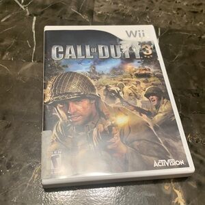 NINTENDO Wii Call of Duty 3 2006 Complete w/ Manual